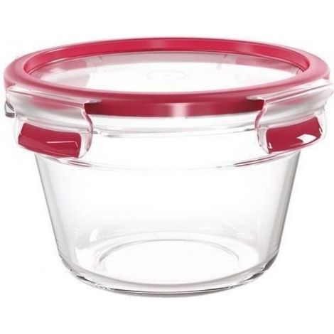 Boite de conservation ronde - - Verre - Masterseal fresh - 0.9 L - Couvercle en plastique et joint silicone (1/5)
