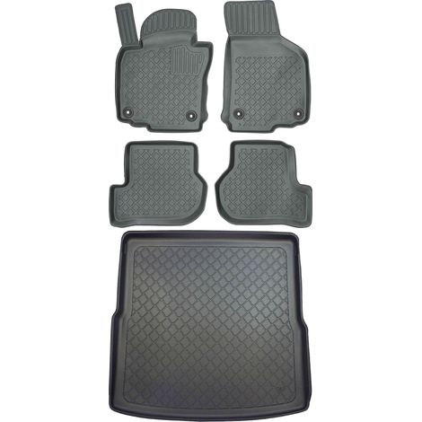 ARISTAR 192640G Baule + Tappetini ARISTAR 602559 - Volkswagen Golf VI Kombi dal 09.2009-08.2013, poggiapiedi AV2 anteriore - INSTALLATO