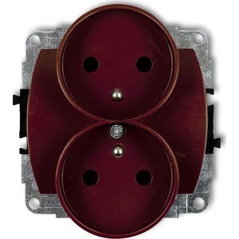 Presa elettrica Karlik 4gpr-2z con terra e morsetti a vite