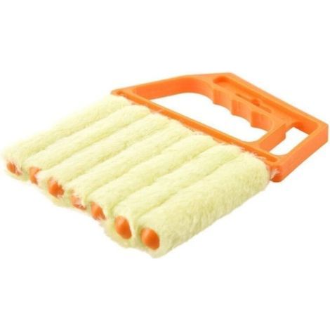 Brosse de nettoyage pour stores vénitiens - Orange (1/5)