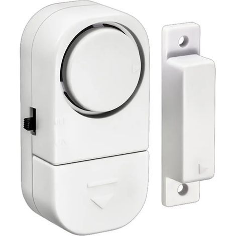 EASYCOMFORT Système d'alarme de sécurité domestique sans fil, capteurs magnétiques autonomes, anti-cambriolage, pour portes et fenêtres (1/5)