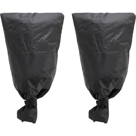 Außenwasserhahnabdeckung, Frostschutz, wasserdicht, isolierter Schlauch, Auslauf L (63 x 33 cm) - Crezuo