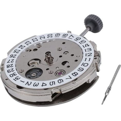 Irovami Mouvement mécanique automatique de haute précision, type 8215, à remontage automatique 21 trous avec affichage de la date, blanc. (1/5)