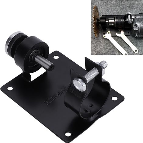 Convertisseur de base de coupe pour perceuse électrique vers support de machine à découper, meuleuse et polisseuse (1/5)