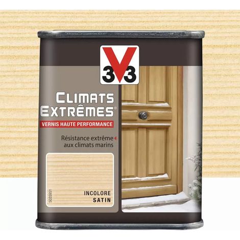 Vernis bois V33 Climats Extrêmes Incolore satin 0,25 L (1/2)