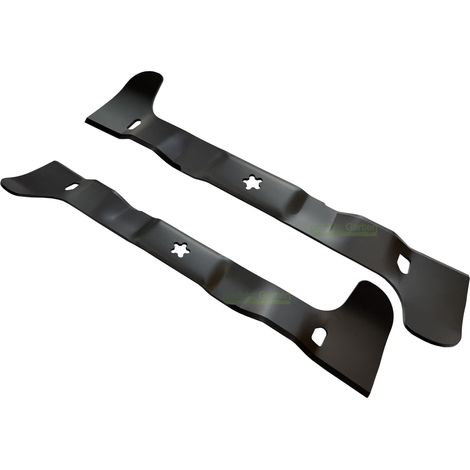 2 X 54 CM lame pour tondeuse 107 CM (42") Husqvarna CTH 164 171 184 194 224 TC 142 242 (1/5)