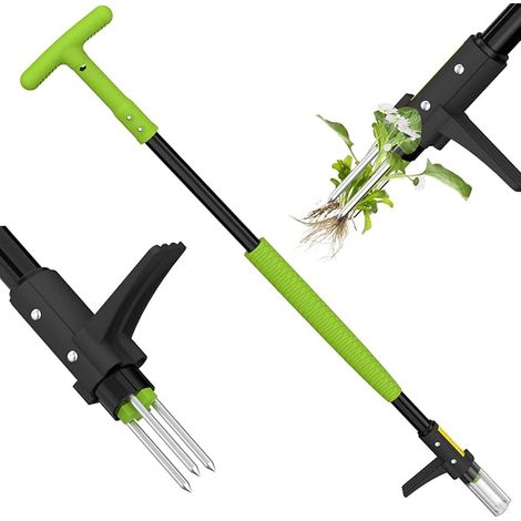 Manual Weeder, Long Handle Garden Weeding Tool (1/5)