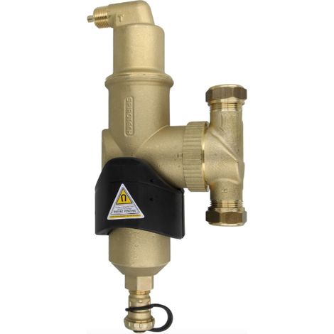 SpiroCombi Séparateur d'air et de boue avec aimant 28 mm