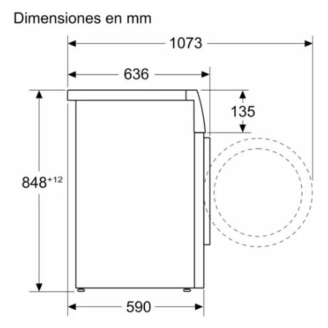 Balay 3TS395BS - Lavadora Carga Frontal 9 Kg 1400 Rpm A Blanco