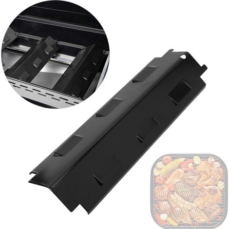 Lot de 4 déflecteurs de chaleur en émail et fer pour barbecue Charbroil - Pièces de rechange (1/5)