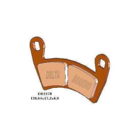 Pastillas de freno delanteras Delta para Polaris RZR 1000 XP, RZR 4, 900 y 800.