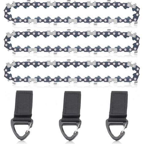 4" GTA 26 Chaînes Tronconneuse 1/4" 28 Maillons d'entraînement, 3 Pièces 1,1 mm Mini Chaîne Tronçonneuse Accessoires pour 36700000028 (1/5)