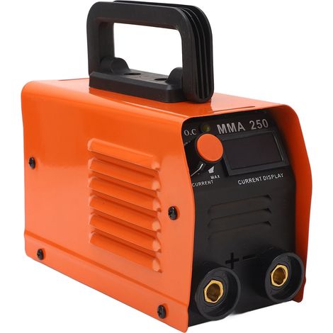 Poste à souder miniature, poste à souder MMA à courant continu avec onduleur, poste à souder portatif compact à démarrage à chaud avec régulateur de tension intelligent IGBT, norme européenne 220 V (1/5)