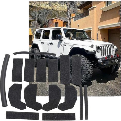 Verbessern Sie die Klangqualität und den Komfort Ihres Jeep Wrangler JK 0718 mit diesem Hardtop-Dachhimmel-Dachdichtungssatz.