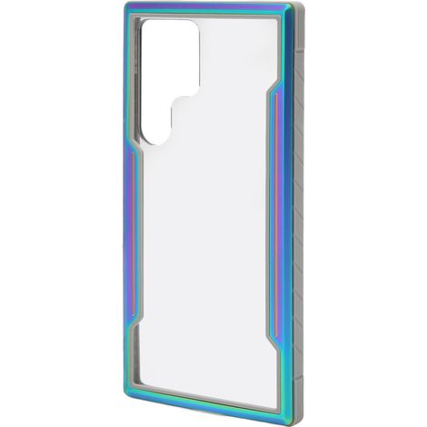 Custodia magnetica ultrasottile per Galaxy S23 Ultra, protezione anticaduta di livello militare, cover posteriore semitrasparente satinata, impugnatura antiscivolo, supporta la ricarica wireless, anti (1/2)
