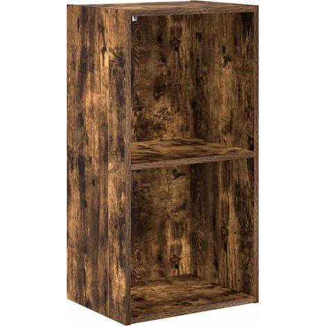Maison Exclusive - Libreria Rovere Fumo 40x30x77 cm in Legno Multistrato