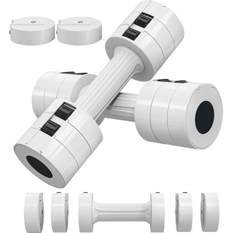 Adjustable Dumbbell Set for Home Gym - 2.5KG Weights Ideal for Men and Women Fitness Workouts (1/5)