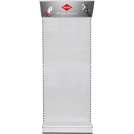 KNIPEX 00 19 30 Paroi perforée de présentoir, avec enseigne lumineuse 1000 mm 500 mm