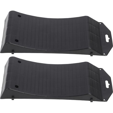 rampes de protection de pneus robustes et antidérapantes, supportant une charge importante, pour voiture, camion, SUV, camping-car, remorque, caravane. 18 pièces : 50 x 21,5 x 5,8 cm / 19,68 x 8,46 x