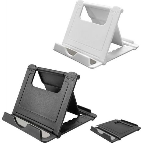Ensemble de 2 supports de téléphone pliables, compatibles avec les téléphones de bureau. (1/5)