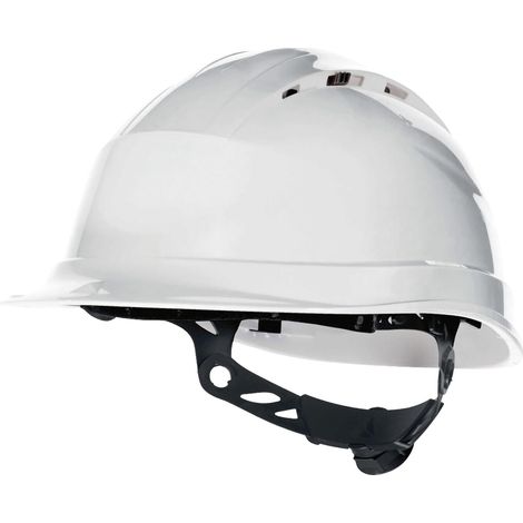 Delta Plus Industrieschutzhelm Quartz UP IV, EN 397, weiß, belüftet, einstellbar, 1 Stück