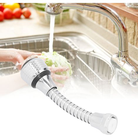 Universeller, drehbarer Verlängerungsschlauch für Küchenarmaturen, ideal für Küche, Haushalt und Restaurants. (1/5)