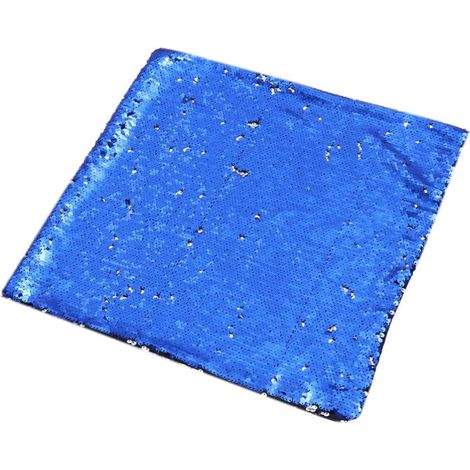 d oreiller en satin pailleté faite maison 40 x 40 cm avec