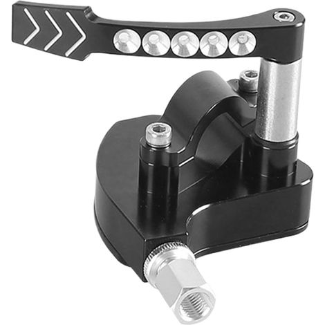 Ensemble de poignée d'accélérateur – Ensemble d'accélérateur de 2,2 cm – Levier d'accélérateur de rechange anodisé, contrôleur de pouce en alliage robuste pour VTT (1/5)