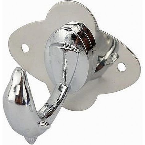 TRADE SHOP - Appendino Gancio Appendi Porta Asciugamano 1 Posto Bagno A Delfino 7.5 Cm 52178 - (1/2)