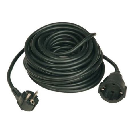 Prolongador schwarz 3x1,5mm 10 meter 3500W GSC 0100049