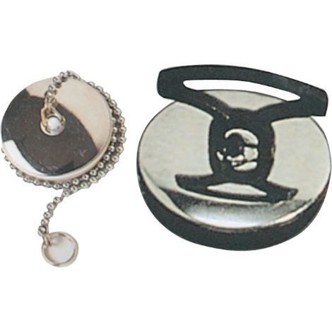 bonnet sanitaire avec poignA e Remplacement 52 mm pour lavabo