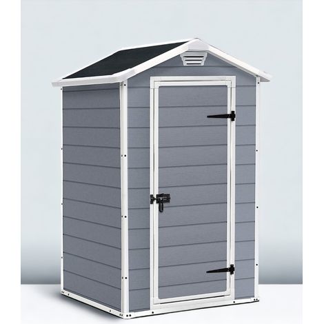 Garden Cottage casetta 130x95xh200 cm rimessa da giardino in resina Keter Manor P94 (1/5)