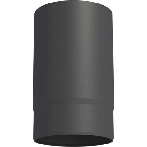 Tuyau de poêle droit Lg 25 cm diamétre 120 mm