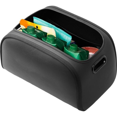 Organiseur de coffre de voiture pour SUV  Grande boîte pliante avec poche intégrée  Organiseur de rangement pour camion, berline, intérieur, outils alimentaires, cargaisons (1/5)