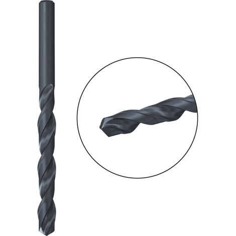 Broca para metal hss-r din 338, ø4,50 x 47/80 mm (1/2)