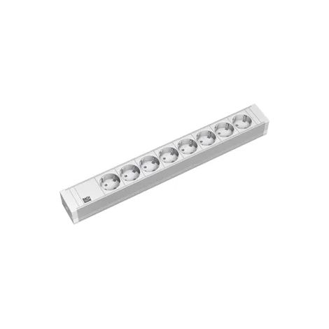 Bachmann 19Zoll Steckdosenleiste 8f PVC 8xSchutzk. 333.601 (1/2)
