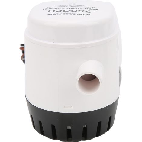 Automatische Tauchbilgepumpe 24V 2839L/h, rostfrei und feuerfest, mit integriertem Schwimmerschalter (1/5)