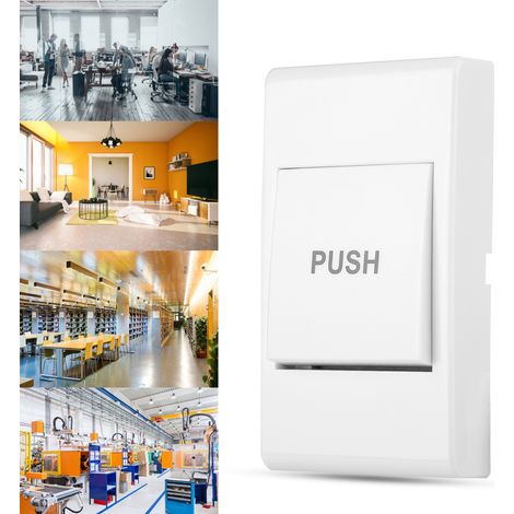 Bouton de sortie d'urgence pour contrôle d'accès électromagnétique (1/5)