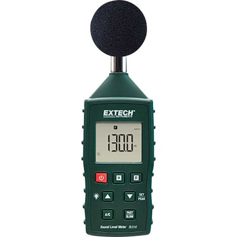 Extech Schallpegel-Messgerät   SL510 35 - 130 dB 31.5 Hz - 8000 Hz