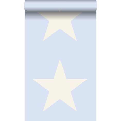 papier peint étoiles bleu clair - Origin Wallcoverings (1/5)