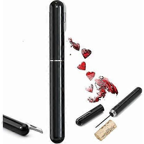 Tire-bouchon 7S, pompe à tire-bouchon, tire-bouchon à air comprimé, tire-bouchon à air comprimé avec coupe-bouchon, accessoires pour tire-bouchon portable (1/4)