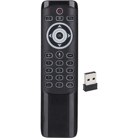 2,4-GHz-Funkfernbedienung mit Gyroskop, Plug & Play, präzise Air-Mouse-Steuerung (1/5)