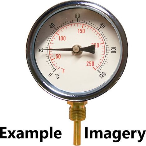 Heatrae Sadia Megaflo Commercial Temperature Gauge 95970141  Genuine Replacement Spare Part