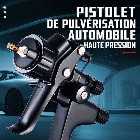Pistolet à peinture pneumatique pour carrosserie haute atomisation basse pression bleu 4000 buse 1,3 mm, 23 × 12,5 × 16 cm, 1,1 kg – Livraison gratuite (1/3)