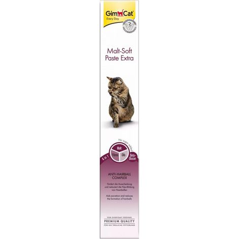 GimCat  Malt-Soft-Extra  Pâte anti-boules de poils - Tube de 50 g (1/2)