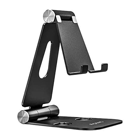 AISENS Supporto per tablet / tablet mobile XL regolabile (2 punti di rotazione), nero (1/5)