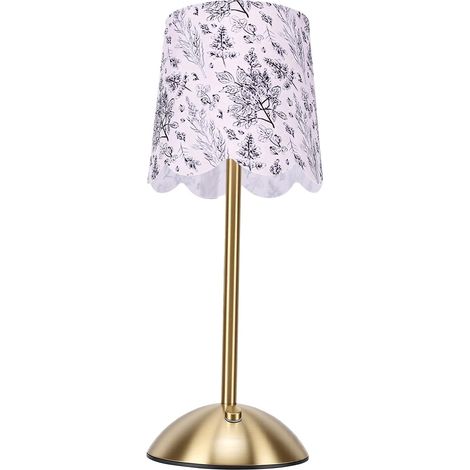 Wireless Table Lamp, Touch Control Night Light (Blue) (1/5)