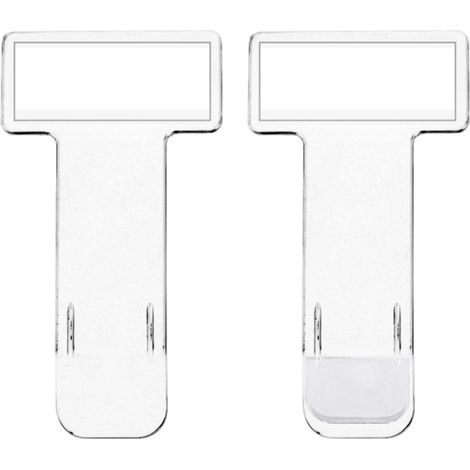 Sollbry 5 Pièces Pince à Ticket de Stationnement Voiture Autocollant Pare-Brise Porte-Billet Carte Support Facture Organisateur Accessoires D'Intérieur Automobile (1/5)