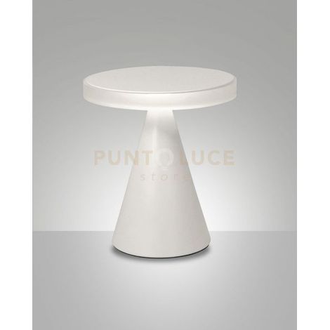 NEUTRA DA TAVOLO BIANCA H.27CM A LED 3000K - 12W - 1260 lm DIMMERABILE