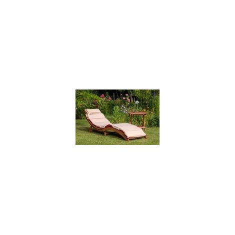 Ipanema Liegen Set 3tlg 2 Liegen Kissen Hocker 50x50cm